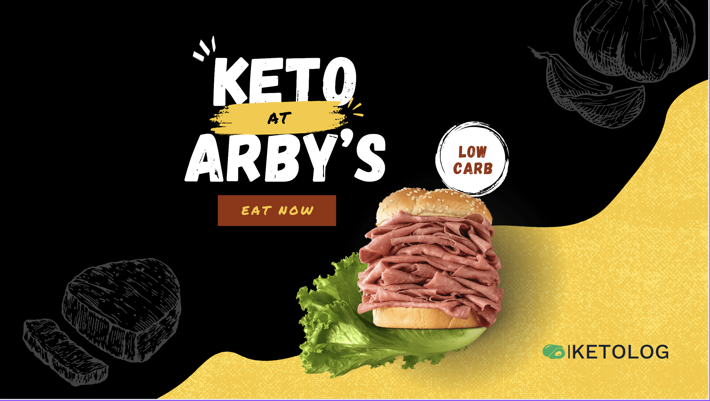 keto at arby's