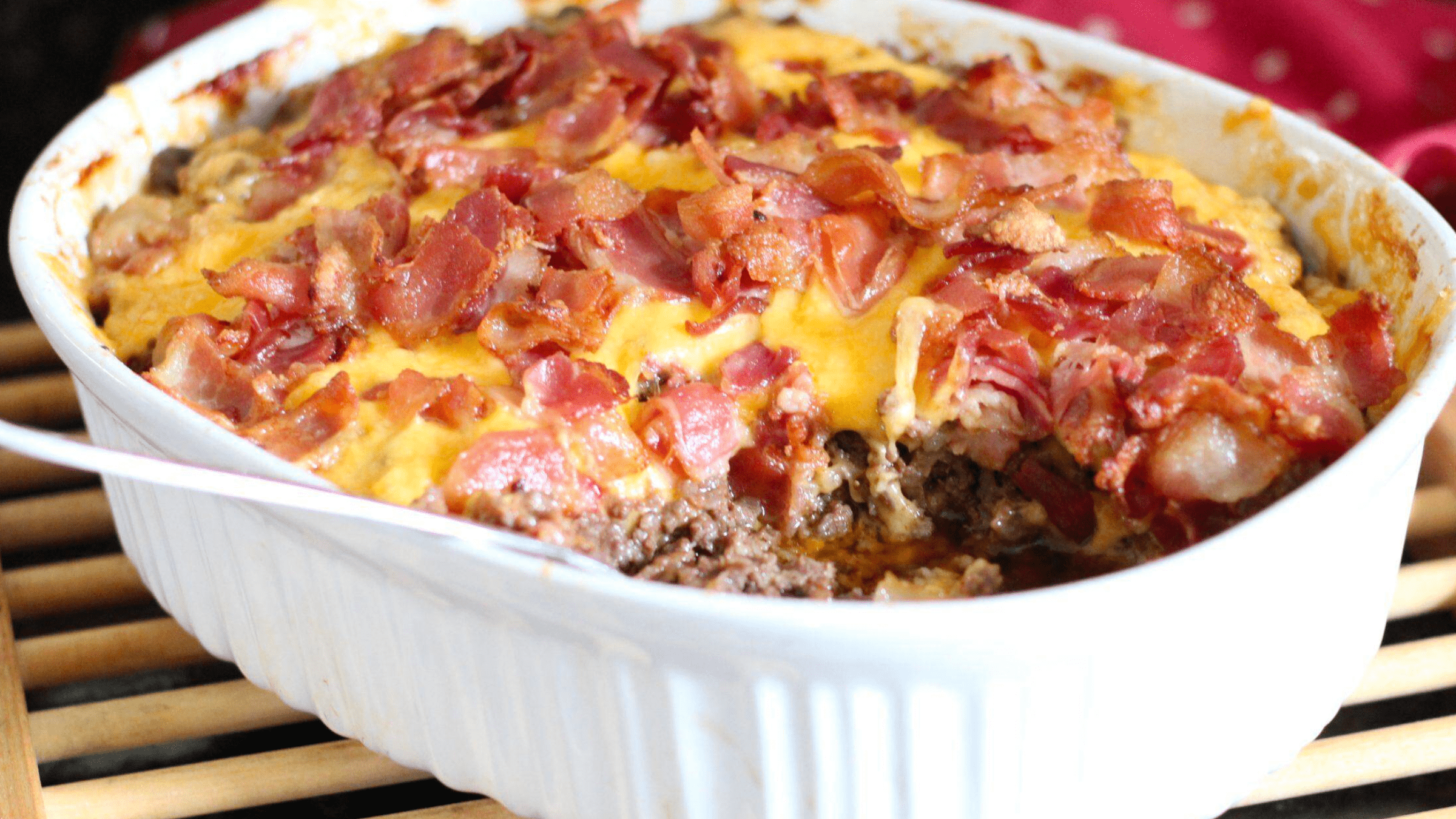 Keto Cheeseburger Casserole