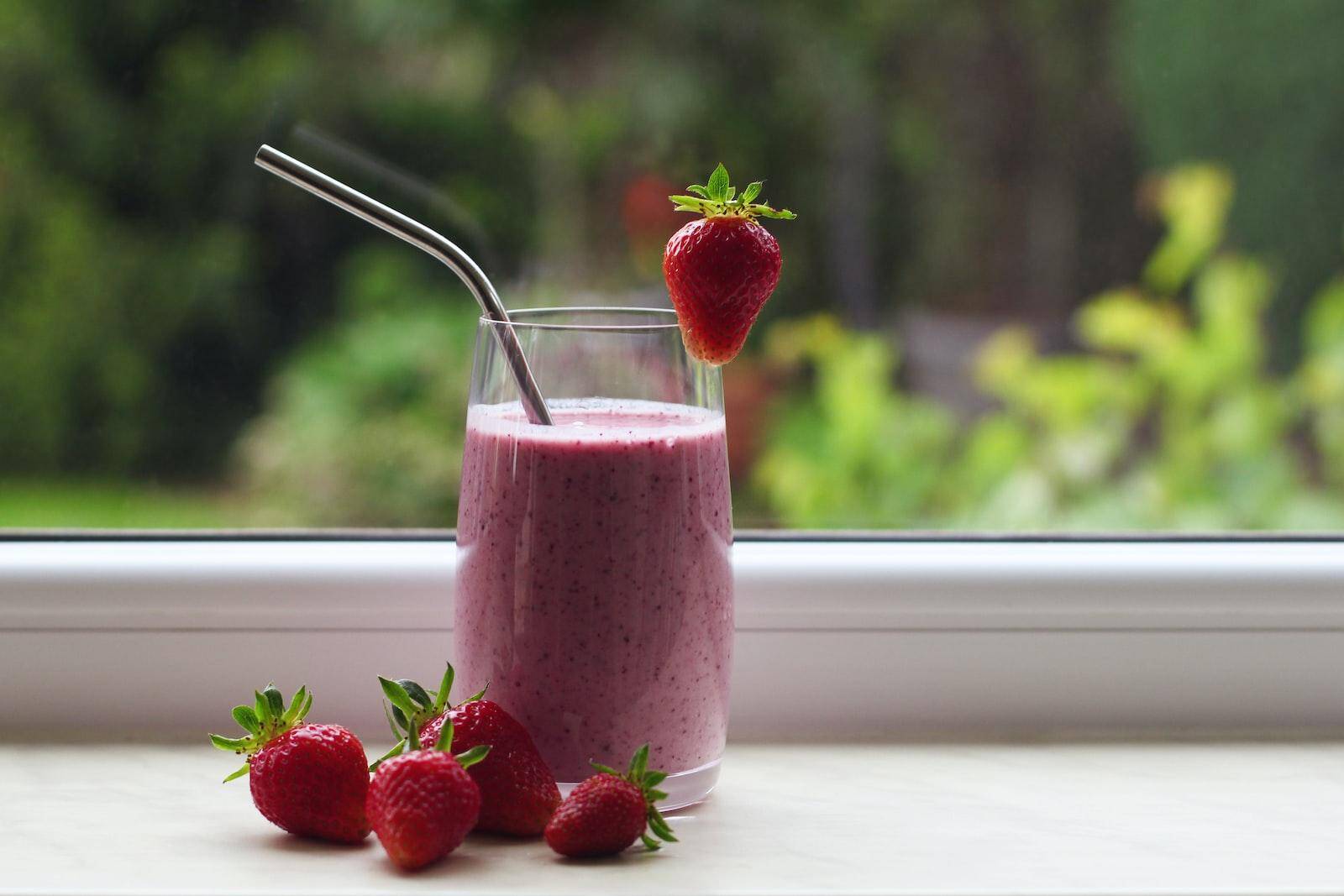 keto fatty berry smoothie