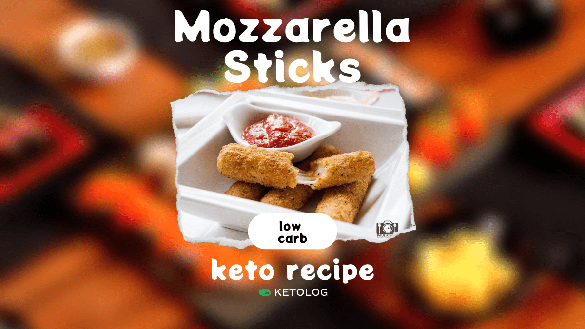 Keto Mozzarella Sticks Recipe