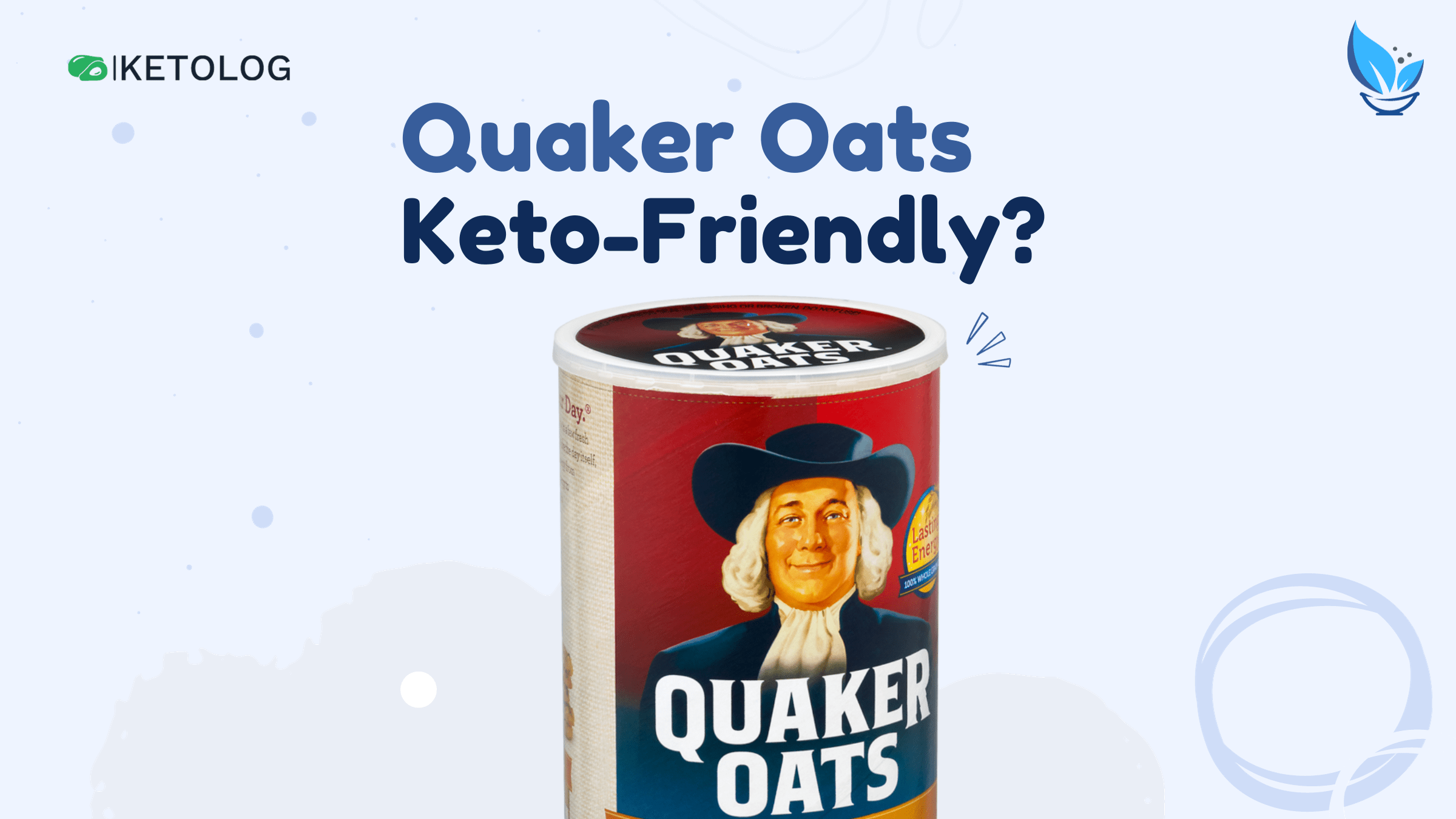 are quaker oats keto friendly